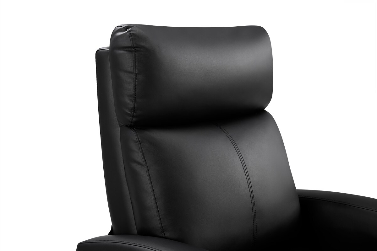 Comfortable Single-Seat Manual Recliner Chair | PU Leather Upholstery | Perfect For Small Spaces_voghion.com